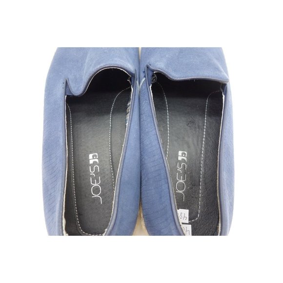 Joes Navy Blue Leather Casual Slip On Loafers Shoes Men\'s 11 main image 4